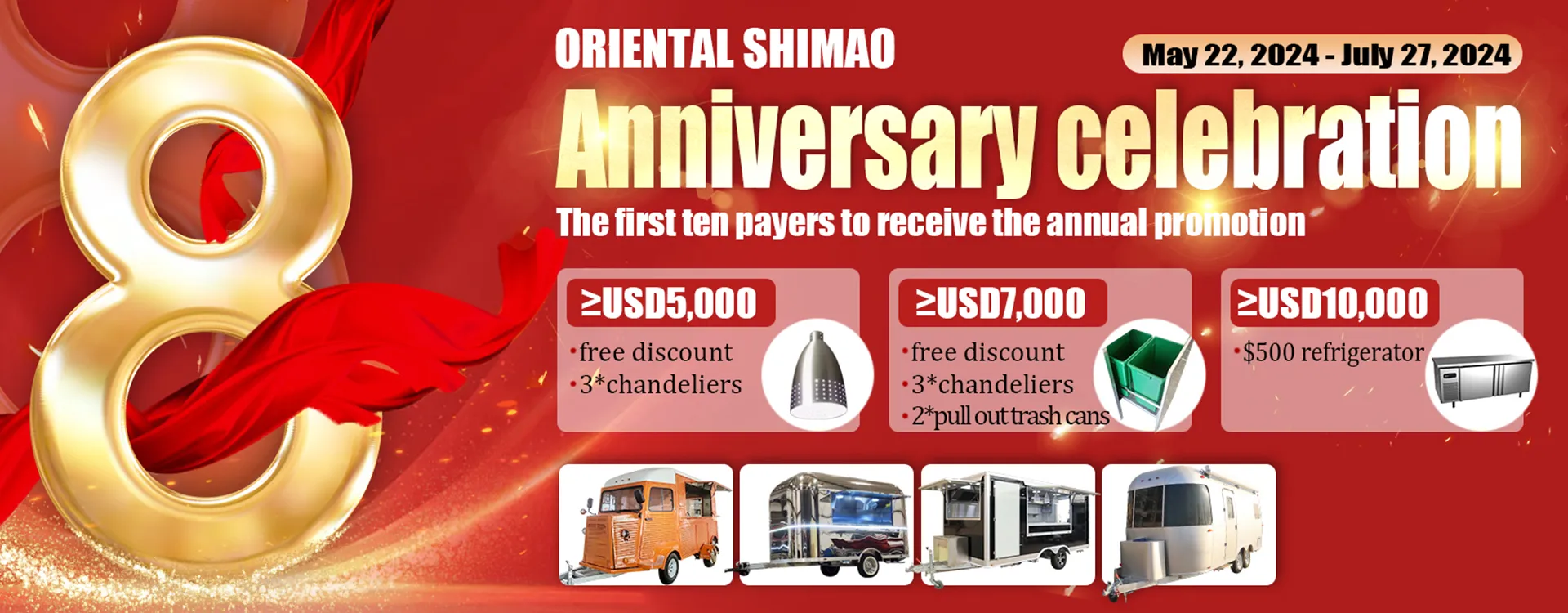 Celebración del octavo aniversario del Grupo Oriental Shimao