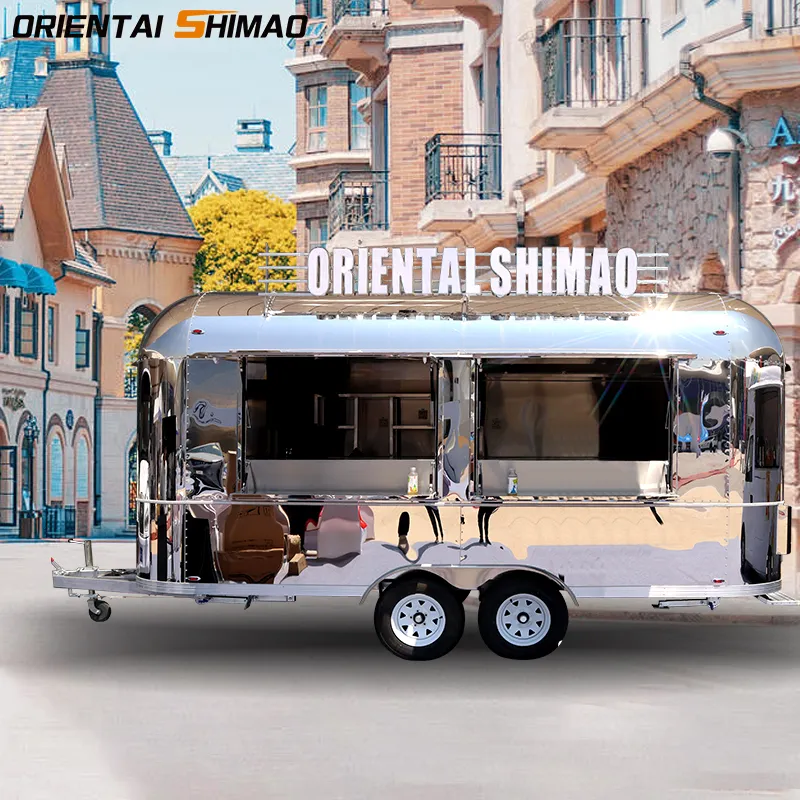 Oriental Shimao lanza un pequeño carrito de comida con señalización luminosa: la nueva y deslumbrante estrella del catering móvil