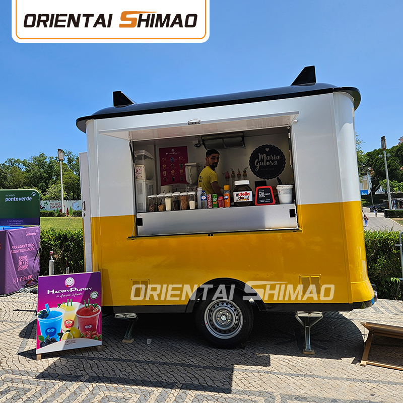 ¡Personaliza tu golpe de comida callejera! Los trailers de Qingfeng empoderan a las startups culinarias