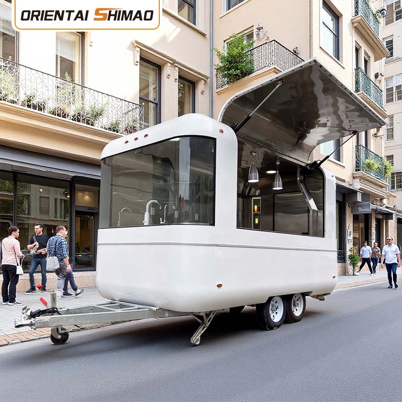 Camión de comida estilo caja