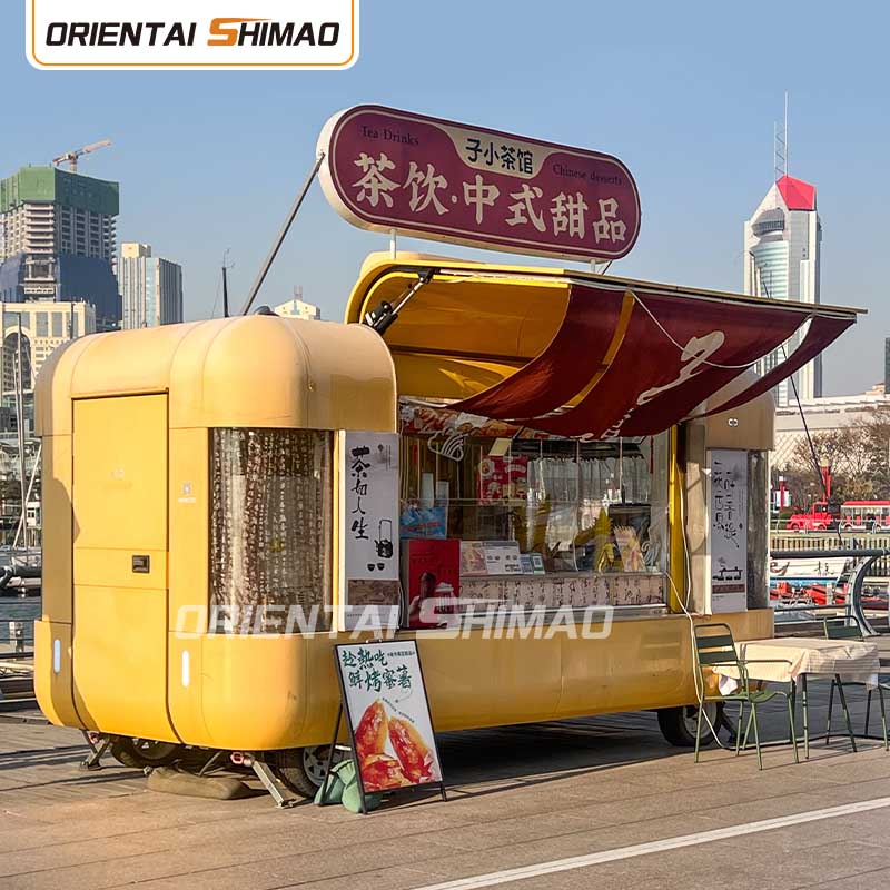 Carro de café móvil